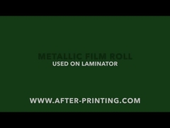 Película metalizada BOPP Película metálica de poliéster Fabricante China