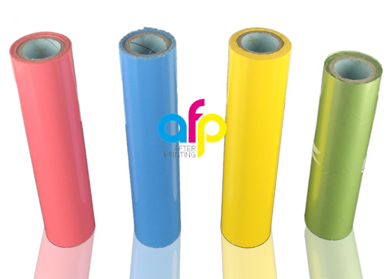 Glose la lámina para gofrar caliente para material del ANIMAL DOMÉSTICO de la tela/de la ropa base de papel de 1 pulgada