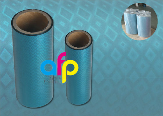 Película olográfica opaca brillante/mate del laser para los colores metálicos de la bolsa de papel