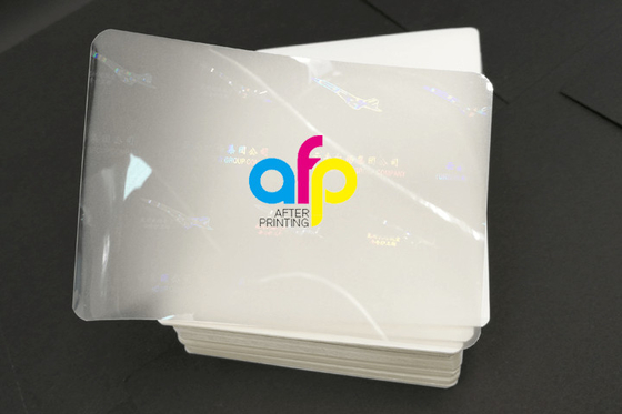 Película que lamina modificada para requisitos particulares de Logo Brand Pet Holographic Pouch del holograma