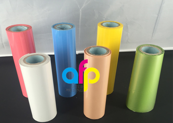 Lámina para gofrar caliente de papel magnífica rollo del tamaño de 640m m * del 120m grueso de 16 micrones