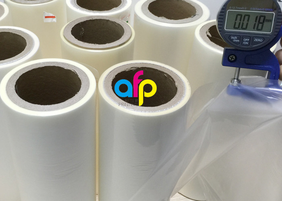 Carrete de película de la laminación del final del lustre caliente de BOPP/de PET+EVA para las cajas dulces