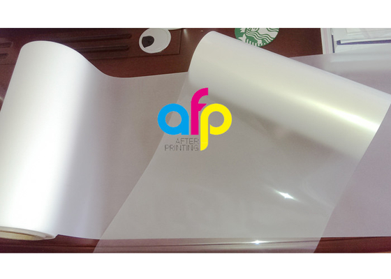 Películas termales de la laminación de la alta transparencia, película brillante/mate de Mylar de la laminación