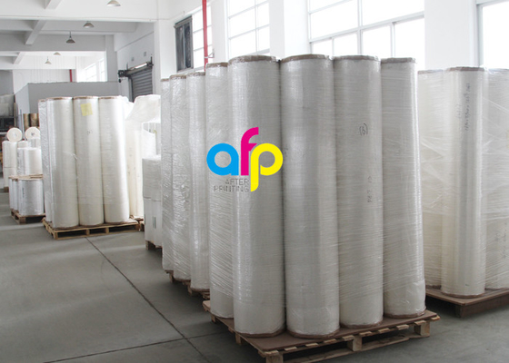 Película mate de la laminación del plástico BOPP para la base de papel caliente de 1 que lamina/3 pulgadas