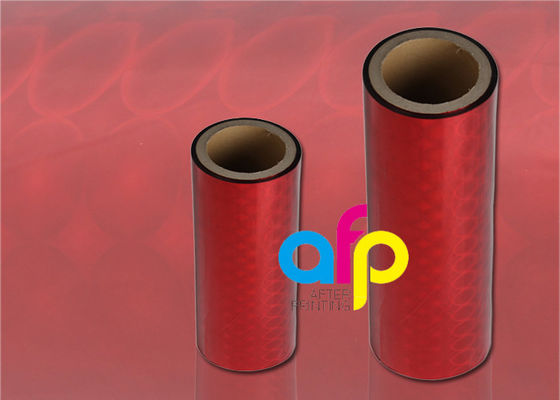 Película olográfica opaca brillante/mate del laser para los colores metálicos de la bolsa de papel