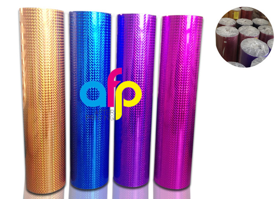 Película olográfica del laser de BOPP para la máquina de la laminación anchura de 180m m - de 1300m m