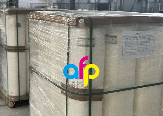 El pegamento termal de EVA de la película de la laminación pegó la transparencia/opaco suaves