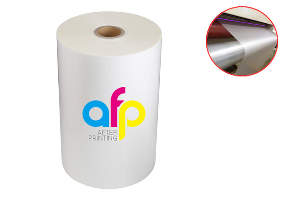 La película termal suave de la laminación de BOPP, el final mate BOPP seca la película laminada del borrado