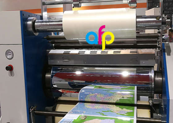 Película que lamina del lustre caliente de BOPP transparente con la adherencia caliente del derretimiento