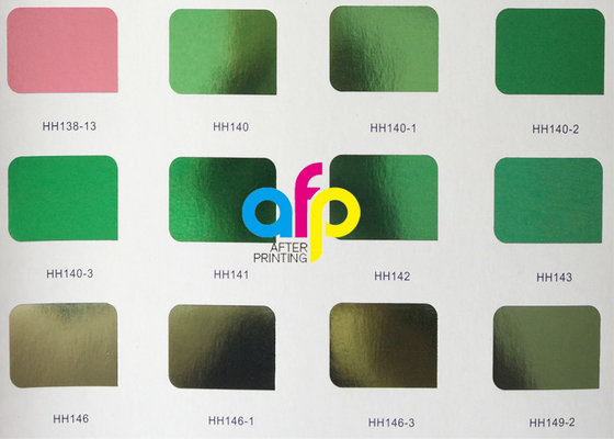 láminas para gofrar coloridas de 640m m * del 120m, lámina para gofrar de oro para suave/difícilmente el plástico