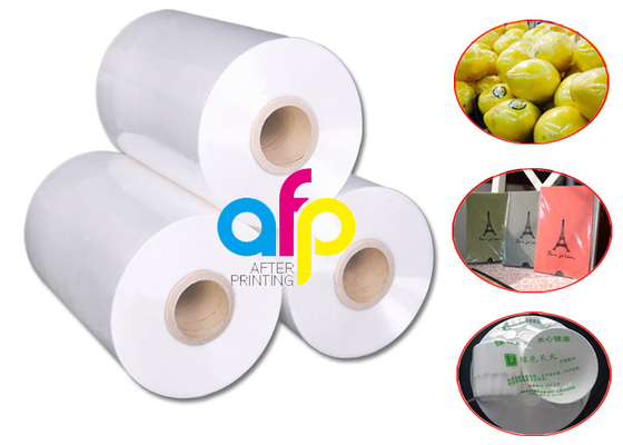 Película de encogimiento de Pof del alto rendimiento, película transparente suave Rolls del plástico de embalar