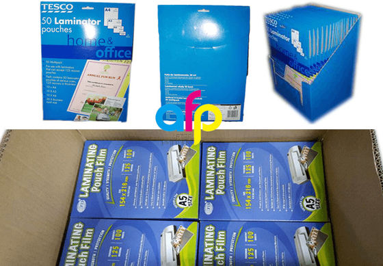 Película laminadora de bolsillo de tamaño A4