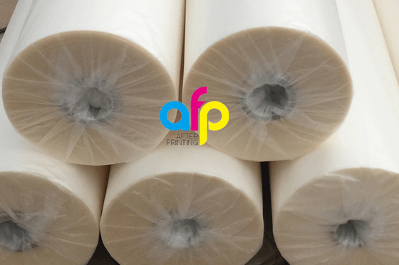 película pegajosa estupenda 35micron de la laminación de 35micron Bopp para la impresión de Digitaces