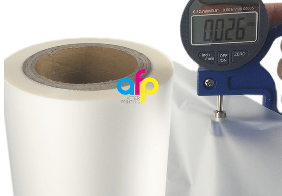 Película mate de la laminación de BOPP para el folleto/los diarios/el bolso de compras/la caja de regalo