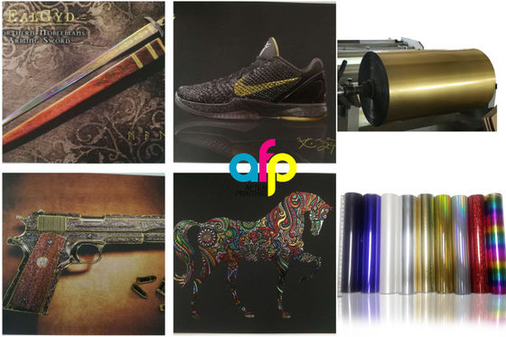 Definición de sobreimpresión fina de papel frío