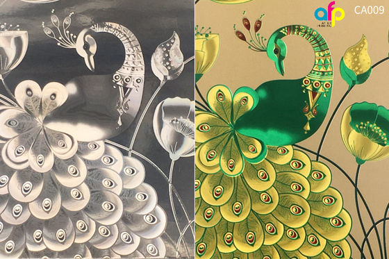 Estampado más fácil antes de la impresión con foil frío